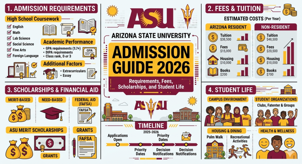 Arizona State University Admission Guide
